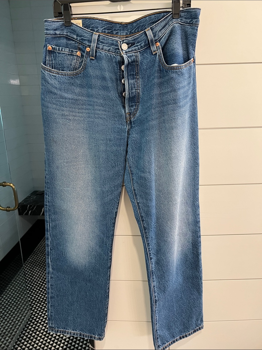 Levi’s 501 90’s lightweight midrise jeans Sz 30x29 - Picture 9 of 16